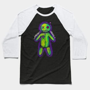 Voodoo Doll Free Hugs Spooky Friend Baseball T-Shirt